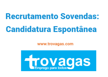 Recrutamento Sovendas: Candidatura Espontânea